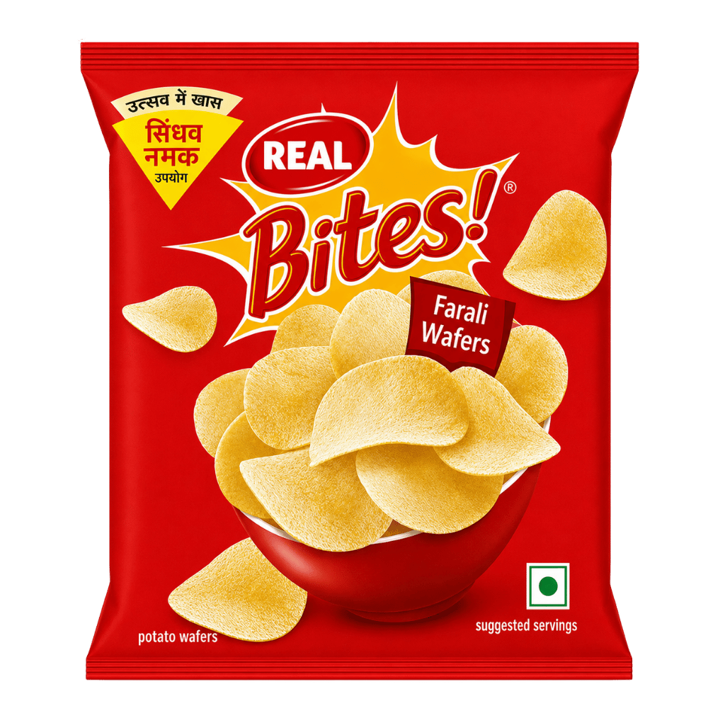 Real Bites Farali Wafers 350 g buy online USA - 1